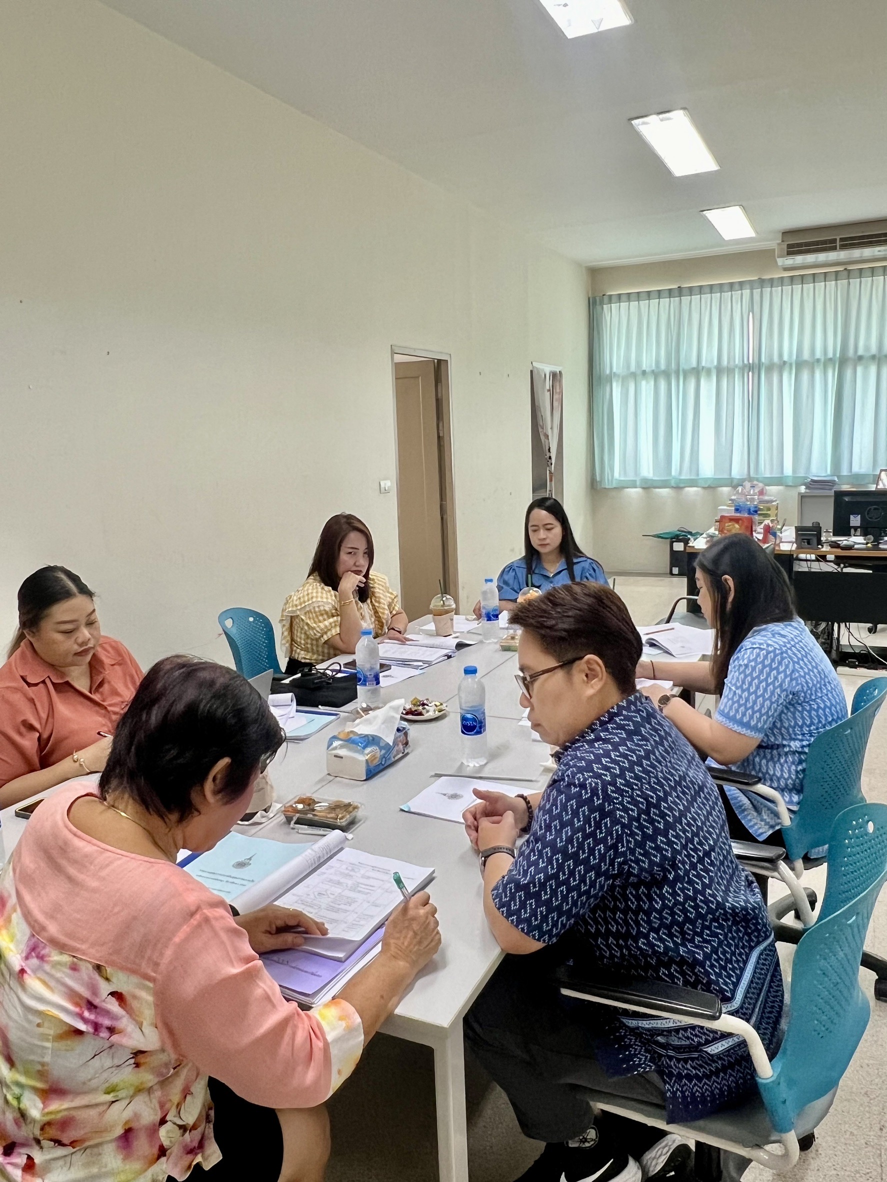 ตรวจประเมินคุณภาพภายในหน่วยงานสนับสนุน (วันพฤหัสบดีที่ 17 พฤษภาคม 2567)