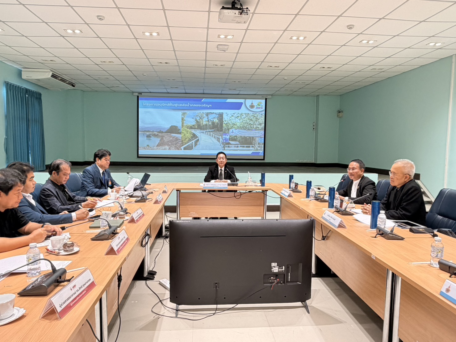 การติดตาม ตรวจสอบ และประเมินผลการดำเนินงานของมหาวิทยาลัย ประจำปีการศึกษา 2567 ปีงบประมาณ 2568 ณ วิทยาเขตจันทบุรี